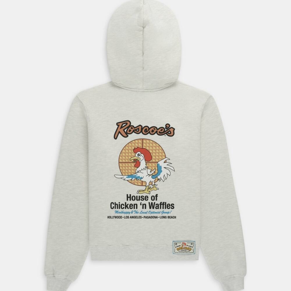 Madhappy Hoodie Sweatshirt Roscoe’s Collab Size XS Oversize NWT Streetwear Grail